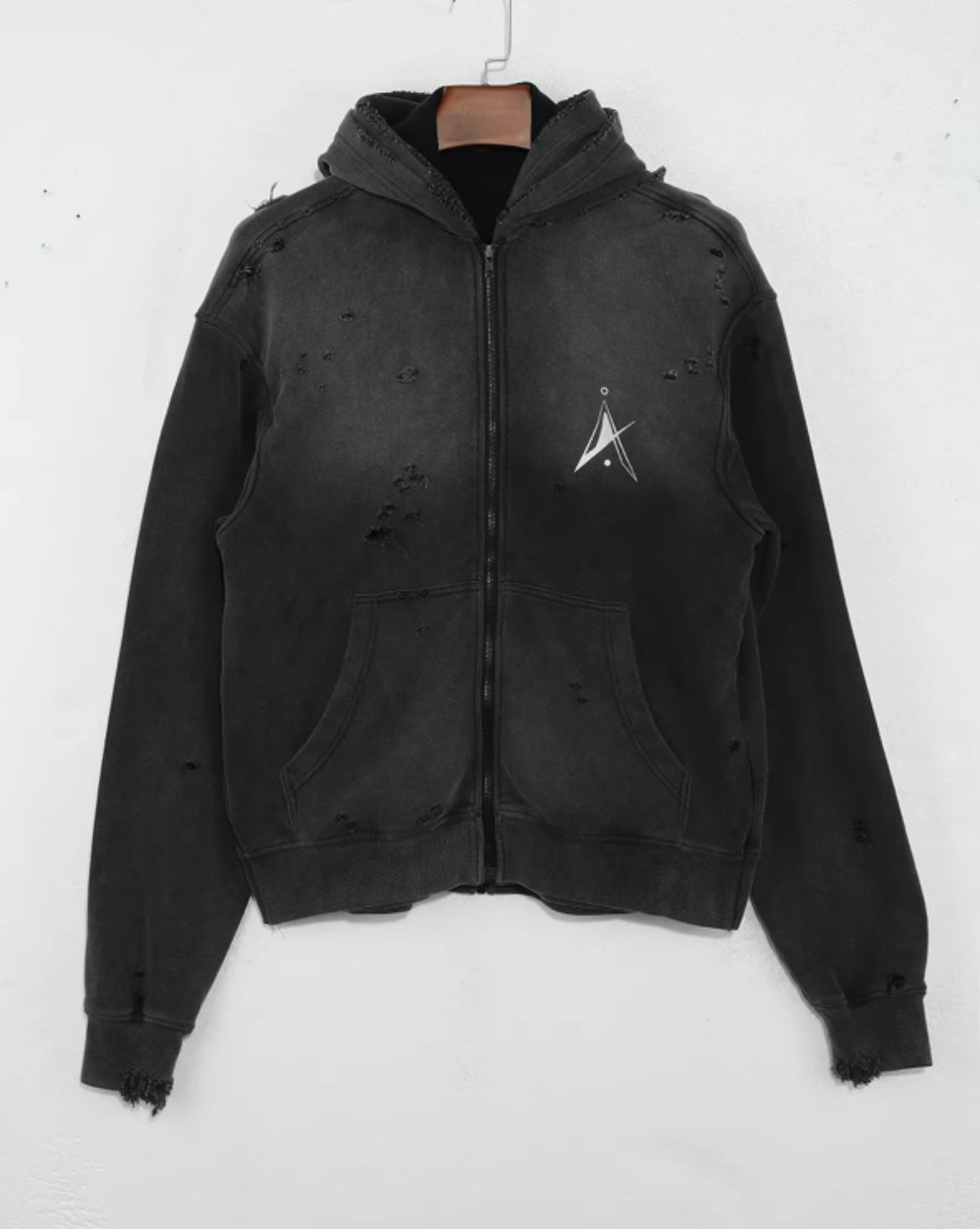 Triple Zipper Hoodie